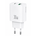Usams CC316 T65 30W A+C Dual-Port Fast Charger
