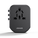 Usams T59 20W Dual USB+Type-C Universal Travel Charger (US/AU/UK/EU)