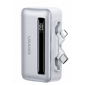 Usams CD233 20W Dual-Port Digital Display Fast Charging Power Bank Type-C + Lightning