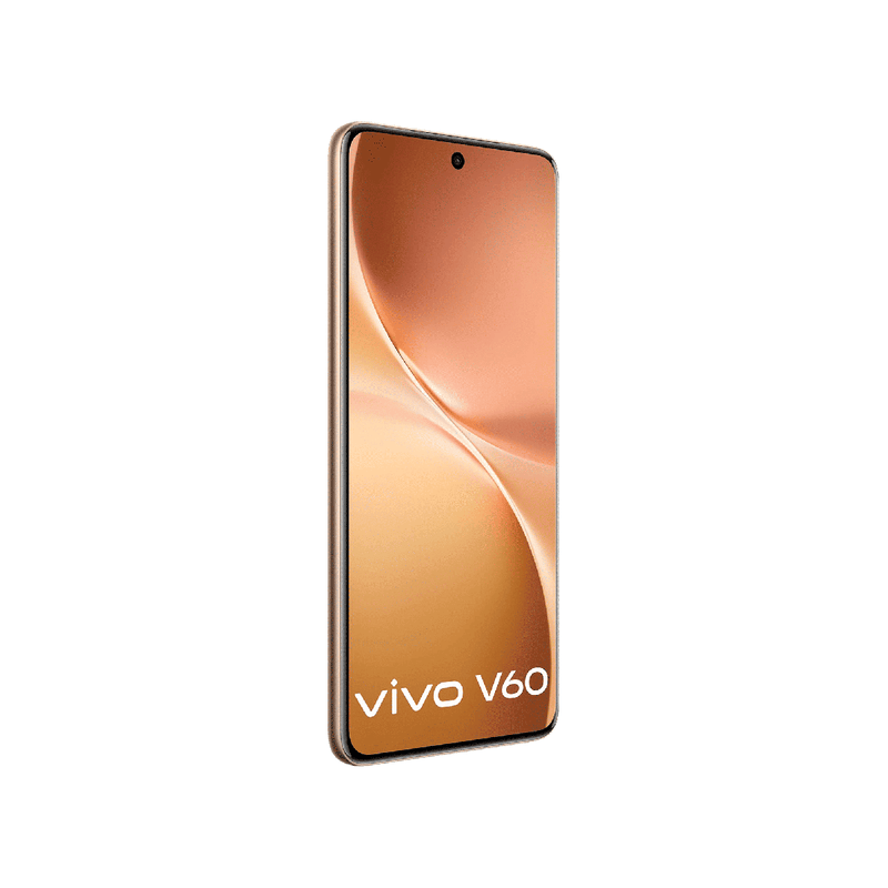Vivo V60 512GB, 12GB RAM, 5G Dual SIM – Desert Gold