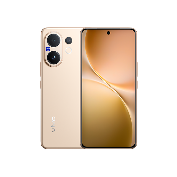 فيفو V60 512جيجابايت, 12 رام جيجيابات ، يدعم تقنية الجيل الخامس، بشريحتي اتصال - ذهبي 