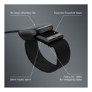 ووف وان 5.0 جهاز تتبع الصحة واللياقة البدنية مع اشتراك مجاني لمدة 12 شهرًا - أسود