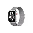 WIWU Minalo Stainless Steel WatchBand For iWatch 42-44MM, Comfortable, Durable - Silver