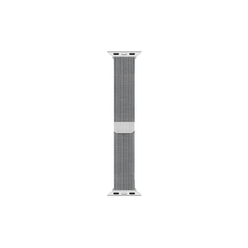 WIWU Minalo Stainless Steel WatchBand For iWatch 42-44MM, Comfortable, Durable - Silver 4