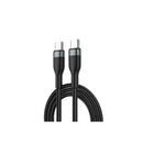 كابل WIWU Wi-C017 USB-C - USB-C 100W، 2 متر - أسود