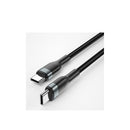 كابل WIWU Wi-C017 USB-C - USB-C 100W، 2 متر - أسود