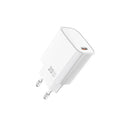 WiWU 20W Essen GaN Fast Charger Wi-G007 EU/UK/US Standard Wall Charger
