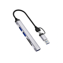 WiWU 5 IN 1 Type-C hub Laptop Adapter USB-C USB Multiple Function USB Docking Station HB003