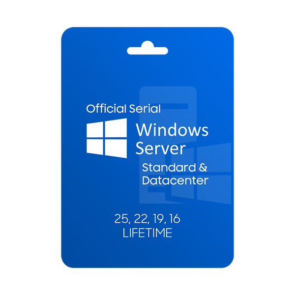 Windows Server Standard & Datacenter Activation Key (2016–2025)