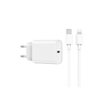 Wiwu Charger Quick 20w - Cable Type-C to iPH - White