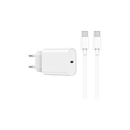 ويوو شاحن سريع كابل 20وات USB-C إلى USB-C - أبيض