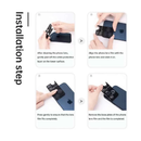 ويوو كومبو سكرين لينس تيمبرد جلاس سيت ايفون 16برو  6.3 - Wiip 002