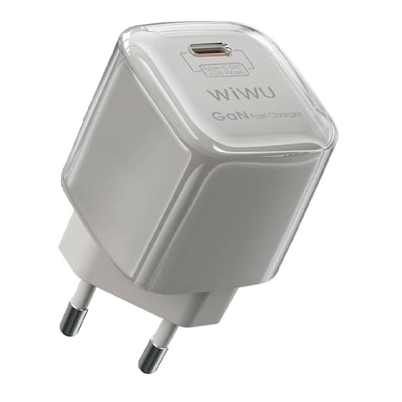 مجموعة كابل شاحن Wiwu Jello Gan Fast 30W - تيتانيوم