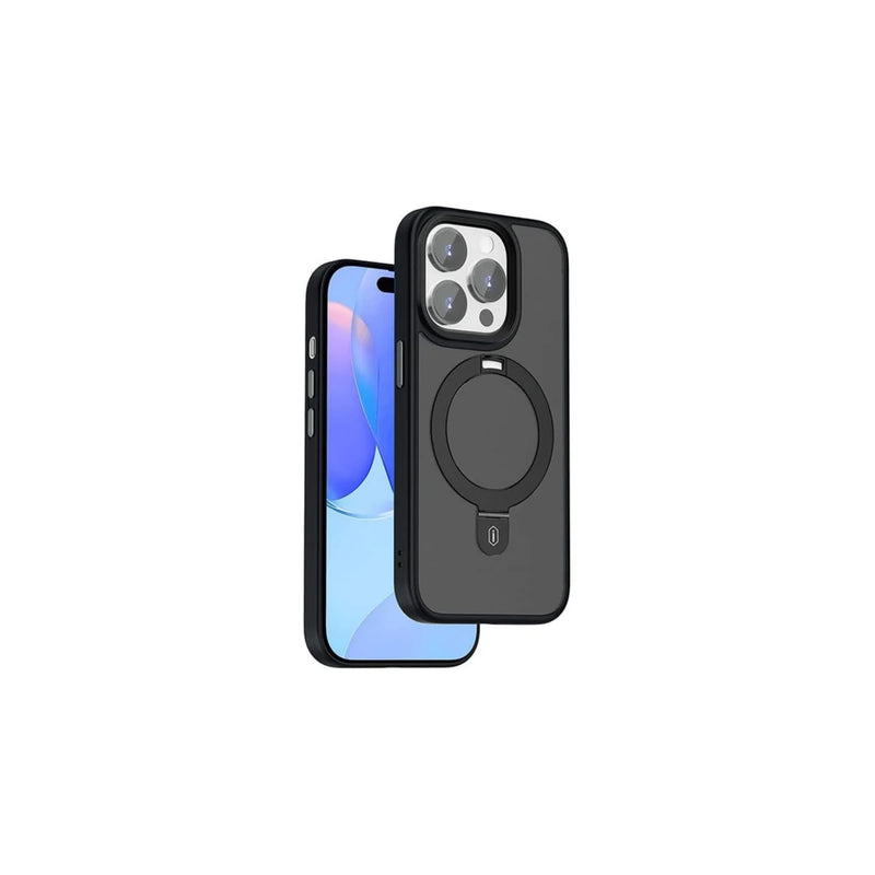Wiwu Mobile Case - For iphone 15 Pro - ZMM-010 - IP 15, 6.1 - Black