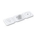 ويوو باور إير 3 شاحن لاسلكي في 1، شاحن وحامل - أبيض