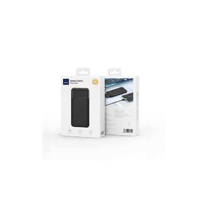 Wiwu Speedy Series Power Bank 10000mAh - Black