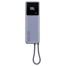 Xiaomi 165W Power Bank 10000mAh (Integrated Cable) - Gray