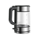 Xiaomi Electric Glass Kettle 1.7 Liters Large Capacity 5 Minutes Boil with 2200W high power LED light display Heating - Silver
