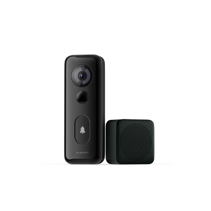 Xiaomi Smart Doorbell 3S, Remote Monitoring For Peace of Mind at Home - Black