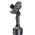 Yesido C195 Car Cup Hole Spring Clip Phone Holder - Black