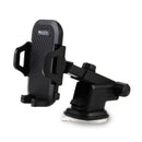 Yesido C23 TeleScopic Car Holder Clip Phone - Black