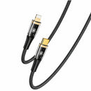 يسيدوCA102  كيبل USB-C إلى C-Lightning - أسود
