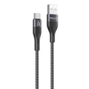 Yesido CA121C Cable Fast Charge For Type-C Devices 2A - Black
