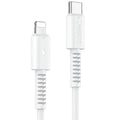 Yesido CA153 Cable Fast Charge 20W For Type-C to IP Devices - White