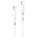 Yesido CA154 Cable Fast Charge 60W For Type-C to Type-C Devices - White