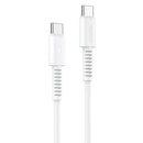 Yesido CA154 Cable Fast Charge 60W For Type-C to Type-C Devices - White