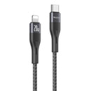 يسيدو كابل CA155 الشحن السريع CA155 لأجهزة Type-C IP - أسود