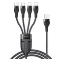 Yesido CA111 Cable Charge 4 in1  4A - Black