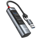 Yesido HB19 HUB Adapter 6in1 - Gray