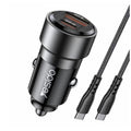 Yesido Y55 Super Fast Car Charger 60w - Black
