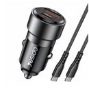 Yesido Y55 Super Fast Car Charger 60w - Black