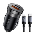 Yesido Y73 Super Fast Car Charger 30w - Gray