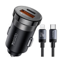 Yesido Y73 Super Fast Car Charger 30w - Gray