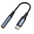 Yesido YAU38 Cable Audio Adapter Decode Digtal Chip - Gray