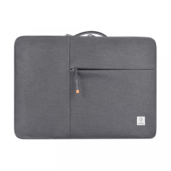 WIWU ALPHA DOUBLE LAYER SLEEVE BAG FOR 15.4" LAPTOP/MACBOOK AIR - GRAY