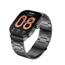Amazfit Pop 3S Bluetooth Calls Smart watch with 1.96” AMOLED Display and AI Voice Assistance Waterproof (Limited Classic Edition) - Metallic Black