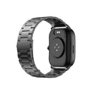 Amazfit Pop 3S Bluetooth Calls Smart watch with 1.96” AMOLED Display and AI Voice Assistance Waterproof (Limited Classic Edition) - Metallic Black