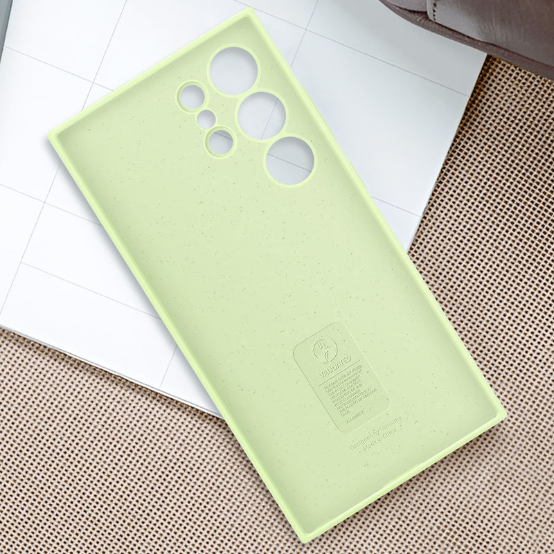 Samsung Galaxy S24 Ultra Silicone Cover Phone - Lime