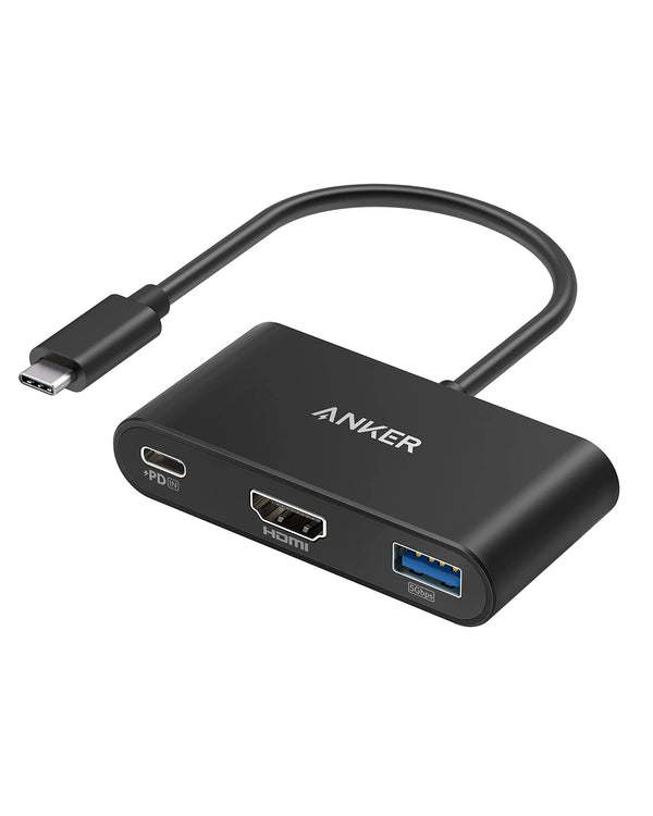 Anker PowerExpand 3 in 1 USB-C PD Hub, A8339HA1 - Black