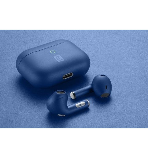 Cellularline Crystal Headset Wireless In-ear Calls/Music Bluetooth - Blue