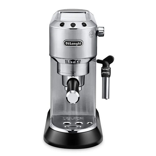 Delonghi Dedica Style Pump Espresso Coffee Machine, 15 Bar, EC 685