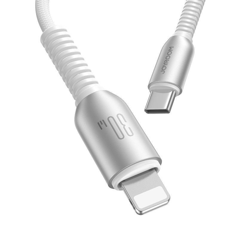 Joyroom Type-C to Lightning 1.2m, Fast Charging Data Cable, 30W - S-A51 - Grey