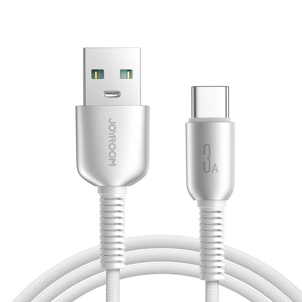 Joyroom USB-A to USB-C 1.2m, Fast Charging Data Cable, 3A - S-A51 - Grey