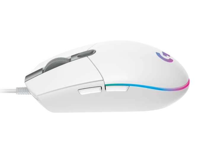 Logitech Mouse Gaming Wired G102 - White