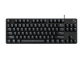 Logitech G413 TKL SE Mechanical Wired Gaming Keyboard - Black