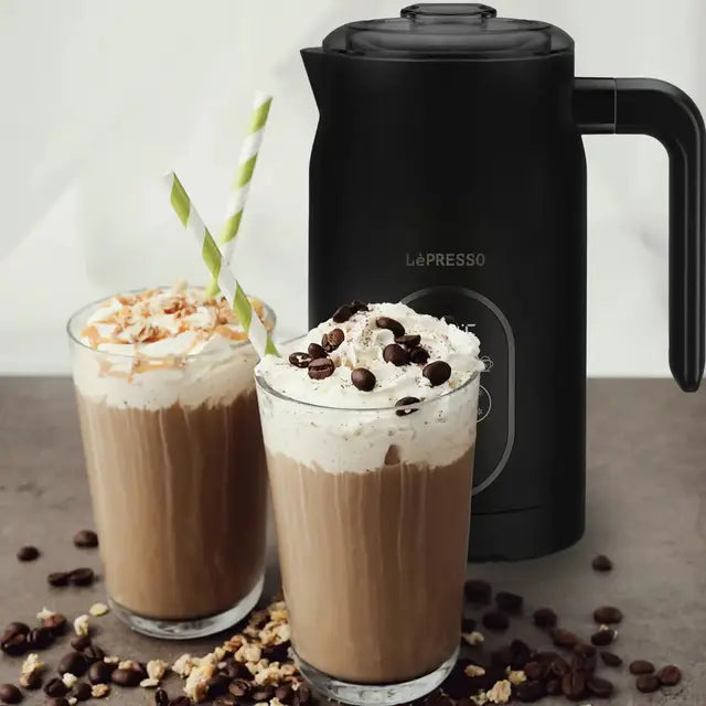 Lepresso Four Froth Milk Frother - 270ml -  Black
